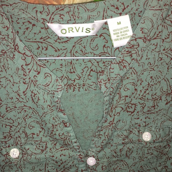Orvis WOMENS top size M great shape buy 2 for less - Picture 3 of 5